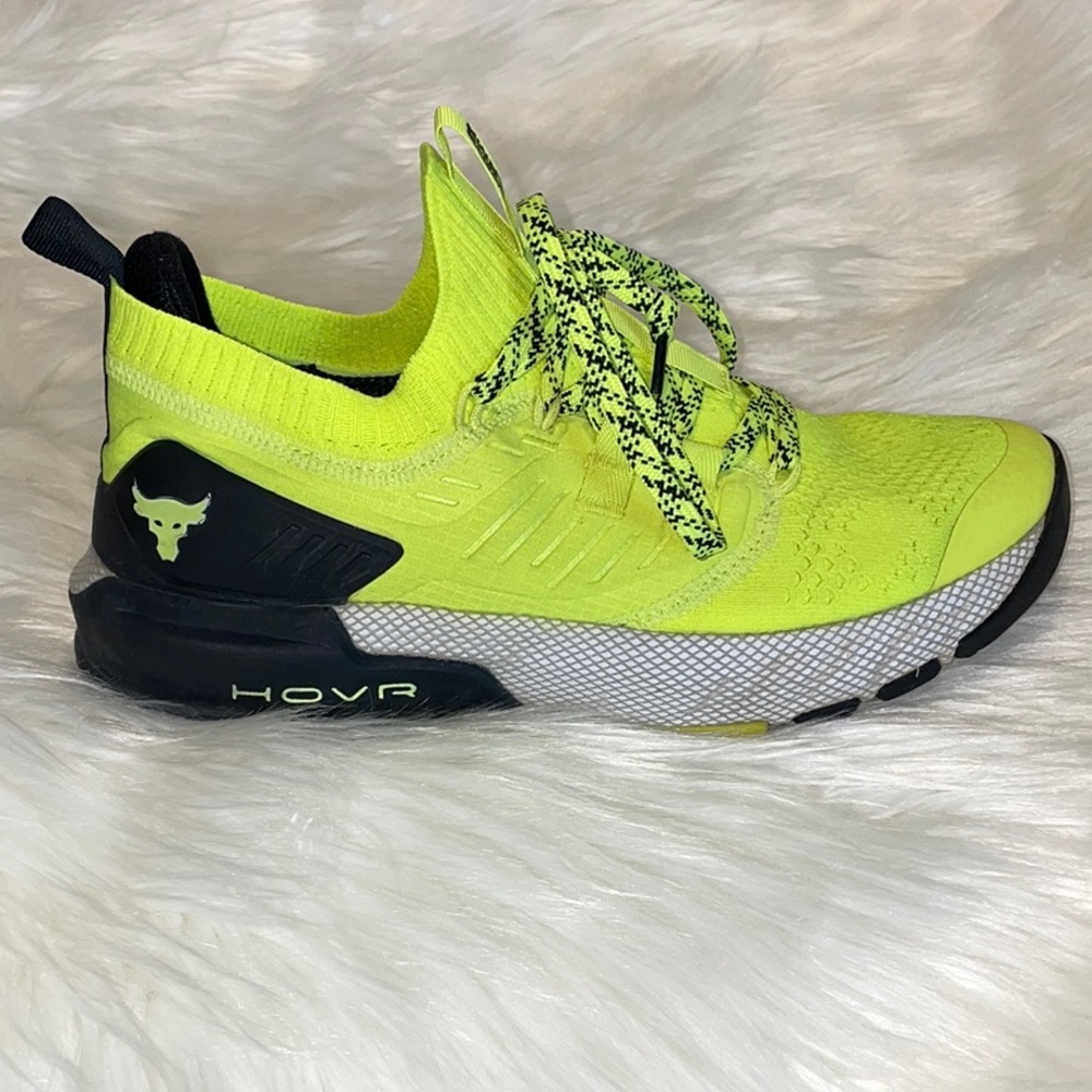 Under Armour Project Rock 3 'High-Vis Yellow Black'